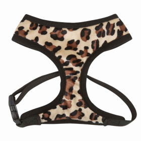 CC Plush Print Harness M Leopard