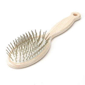 AS Wooden Pin Brush Oval