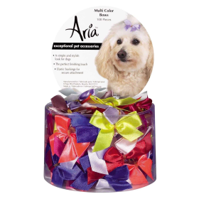 AR Multi Color Bow Canister 5/8In 100Pc