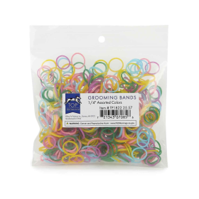 TP Grooming Bands 1/4in assorted Color