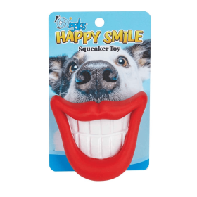 Grriggles Happy Smile Squeaker Toy