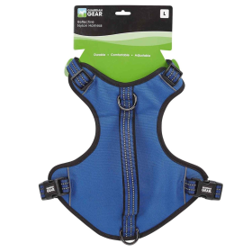 GG Reflective Nylon Harness S Blu