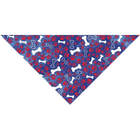 TP Patriotic Bones Bandana Blue