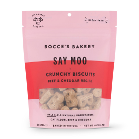 Bocce's Bakery Say MOOOO Biscuit Bags Dog Treats