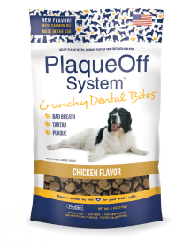 PlaqueOff Crunchy Dental Bites for Dogs