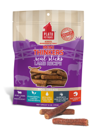 Plato Pet Treats Mini Thinkers Lamb