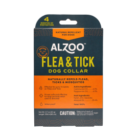 ALZOO Plant-Based Flea & Tick Collar Medium Dog