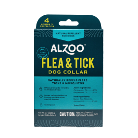 ALZOO Plant-Based Flea & Tick Collar Small Dog