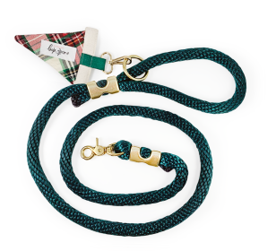 Sullivan Christmas Scottish Red & Green Tartan Plaid Premium Dog Leash