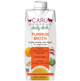 CARU Daily Dish Pumpkin Broth for Dogs & Cats