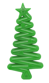 MKB Christmas Tree Ultra Durable Nylon Dog Chew Toy for Aggressive Chewers