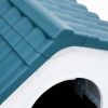 Dog House Blue 22.4"x26.8"x26" Polypropylene