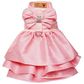 Susan Lanci Designs Puppy Pink Glitzerati Madison Dress (Color: Puppy Pink Glitzerati, size: medium)