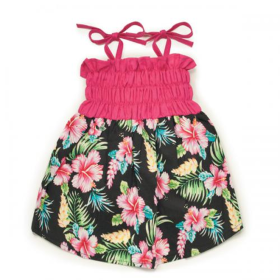 CC Hawaiian Breeze Sundress (Color: Pink, size: XXsmall)