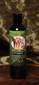 Rosemary and Lavender Pet Shampoo (Color: Blue, size: 8 oz)