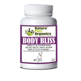 Body Bliss - Omega 3 & 6 Super Food + Heart, Brain Joint, Blood & Coat Support* (size: Dog / 90 caps / 500 mg/Size 1)