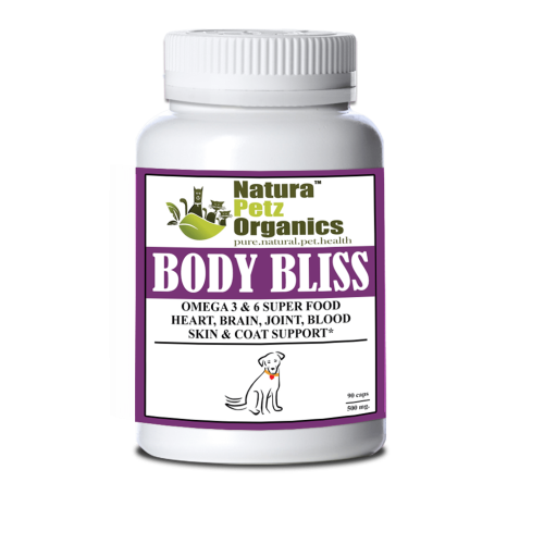 Body Bliss - Omega 3 & 6 Super Food + Heart, Brain Joint, Blood & Coat Support* Body Bliss - Omega 3 & 6 Super Food + Heart, Brain Joint, Blood & Coat Support*