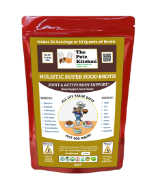 Super Food Broth Joint & Active Body Support* The Petz Kitchen Dogs & Cats* (size: 4.5 Oz.)