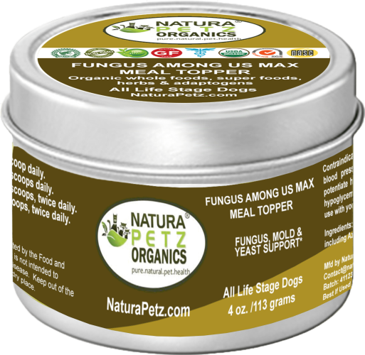 Fungus Among Us Max Meal Topper - Fungus, Mold & Yeast Support* Dogs Cats Fungus Among Us Max Meal Topper - Fungus, Mold & Yeast Support* Dogs Cats