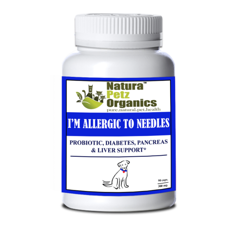 I'M Allergic To Needles - Probiotic, Pancreas & Glucose Support For Dogs & Cats* I'M Allergic To Needles - Probiotic, Pancreas & Glucose Support For Dogs & Cats*
