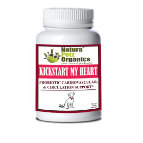 Kick Start My Heart Probiotic Heart (Cardiovascular) & Circulation Support* (size: DOG/ 90 caps / 400 mg)