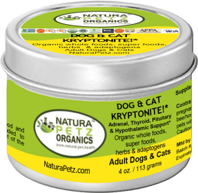 Dog And Cat Kryptonite Meal Topper - Adrenal, Thyroid, Pituitary & Hypothalamic Support* (size: DOG /4 Oz.)