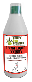 I Want Liquid Immunity - Whole Body Immunity & Antioxidant Cellular Support* (size: DOG/16.9 fl oz / 500 ml)