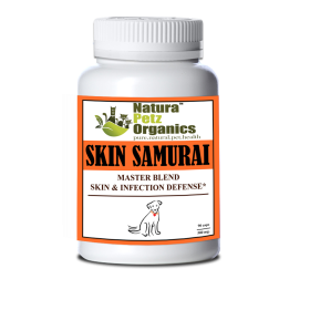 Skin Samurai Max - Master Blend Skin, Coat & Infection Defense For Dogs & Cats* (size: DOG - 90 caps / 500 mg)