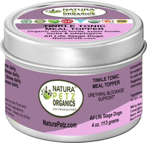 Tinkle Tonic Meal Topper* Urethral Blockage Support For Dogs And Cats* Tinkle Tonic Meal Topper* Urethral Blockage Support For Dogs And Cats*