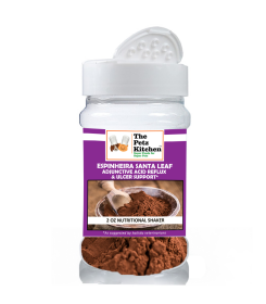 Espinheira Santa Leaf - Adjunctive Acid Reflux & Ulcer Support* The Petz Kitchen For Dogs And Cats* (size: 2 Oz. Shaker)