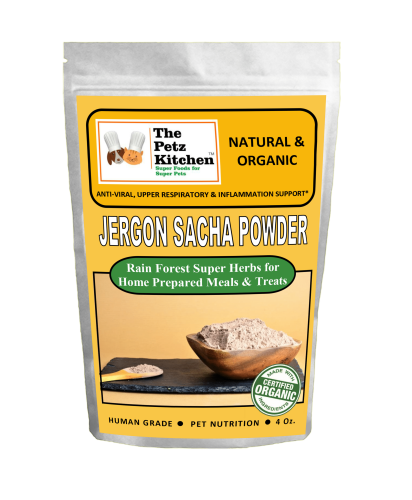 Jergon Sacha Powder - Anti-Viral, Upper Respiratory & Inflammation Support* The Petz Kitchen Jergon Sacha Powder - Anti-Viral, Upper Respiratory & Inflammation Support* The Petz Kitchen