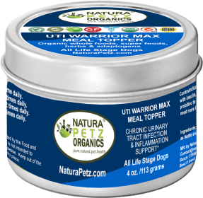 Uti Warrior Max Meal Topper* Chronic Urinary Tract Infection & Inflammation Support* (size: DOG  650 mg.)