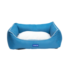 Marlin Eco-Fabric Bolster Dog Bed (size: small)