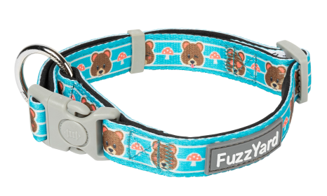 FuzzYard Collar (Color: Fuzz Bear, size: LG)