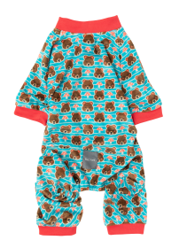 FuzzYard Pajamas (Color: Fuzz Bear, size: 1)