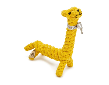 Jax & Bones Jerry the Giraffe Dog Rope Toy (size: 11" Large)