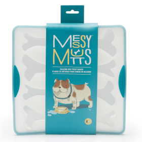 Messy Mutts - Silicone Bake & Freeze Treat Maker - Bones (size: large)