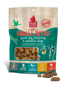 Plato Pet Treats  Bites (size: Small/ 2.5oz)