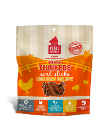 Plato Pet Treats Mini Thinkers Chicken Recipe (size: 3oz)