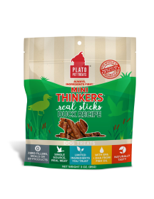 Plato Pet Treats Mini Thinkers Duck Recipe (size: 3oz)