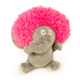 Godog - Silent Squeak Crazy Hairs (Color: Elephant, size: large)