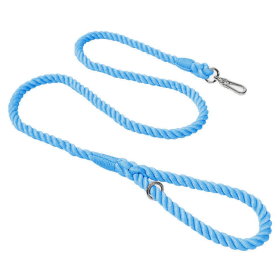 Rope Leash by Puppy Community (Color: light blue)