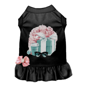 Springtime at Sniffany (Color: Black, size: X Small)