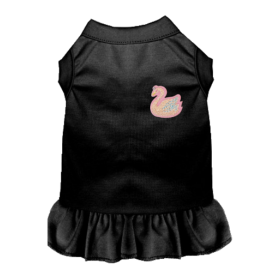 Everyday Swan Top/Dress (Color: Black, size: X Small)