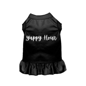 Happy Yappy Hour Matching Dog Dress or Tee (size: X Small)