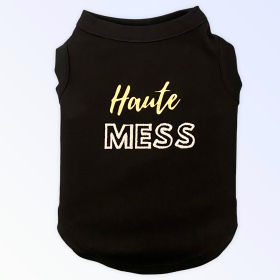 Haute Mess (Color: Black, size: X Small)