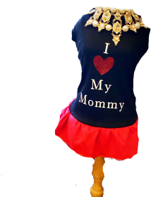 I Love  My Mommy Dress (size: X Small)