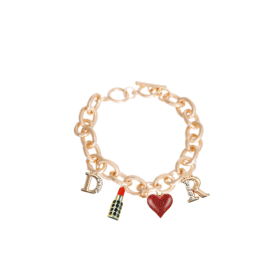 Diorable Lipstick Charm Collar (size: 10")