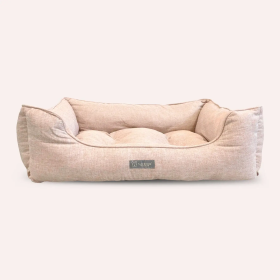 NANDOG Poplin Large Reversible Dog Bed (Color: Tan)