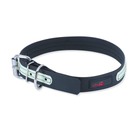 Play Glow Collar (Color: Black, size: 18"x1")